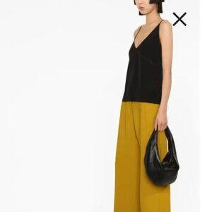 DRIES VAN NOTEN Lattice-Trimmed Silk Camisole in XS